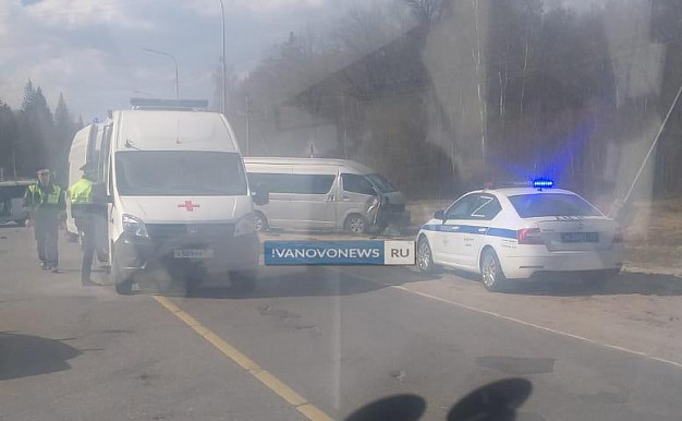 На Шуйской окружной произошла жесткая автоавария